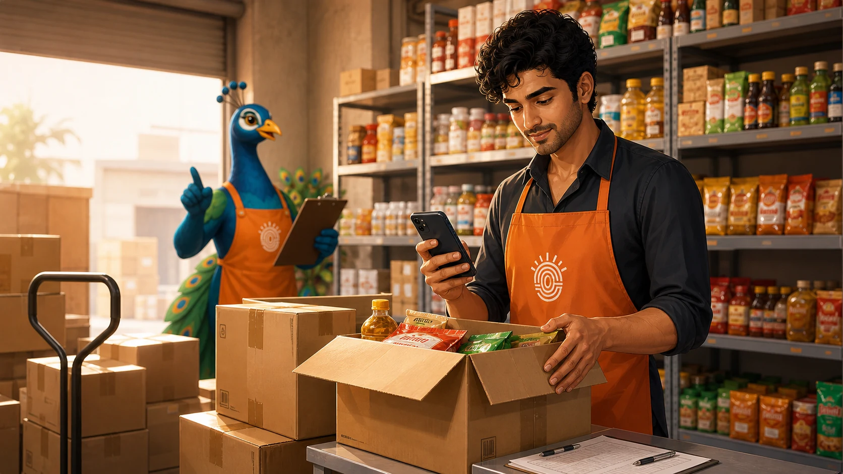 Retail Operations Engine: operational scene